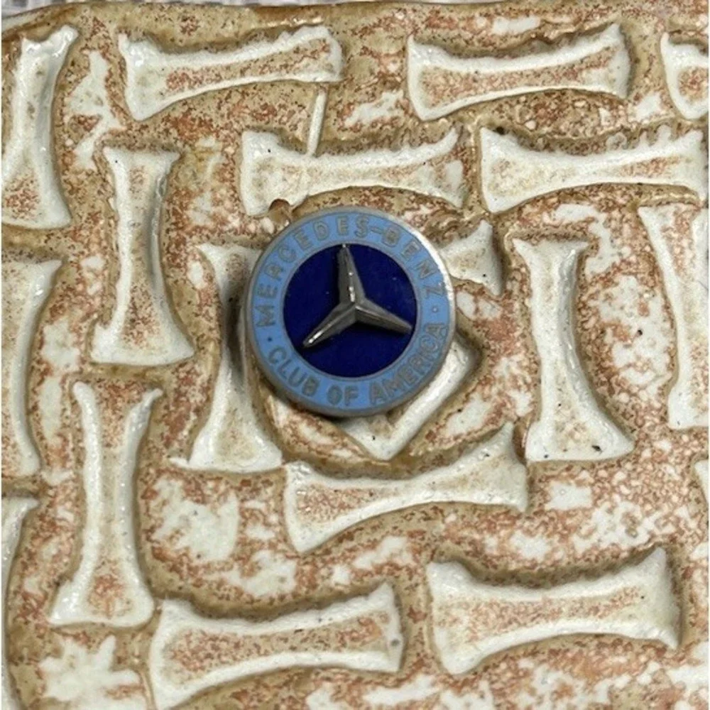 Vintage Mercedes Benz Club Of America Lapel Pin Car Jewelry